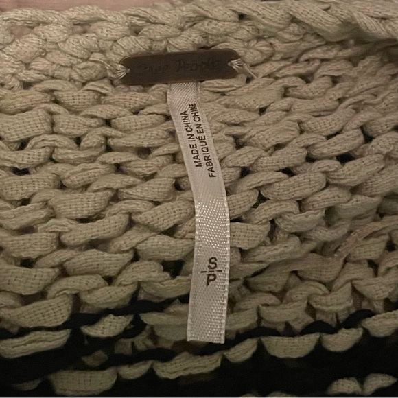 Free People Sea Worthy sweater, cream and black size S - Picture 6 of 6